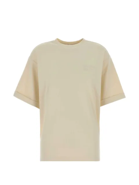 Woolrich short sleeves crew neck T-shirt Neutrals CFWWTE2008FRUT5365