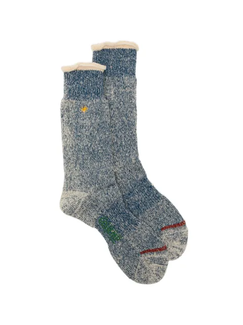 Anonymous Ism xGOHEMP textured socks Blue 1562190049
