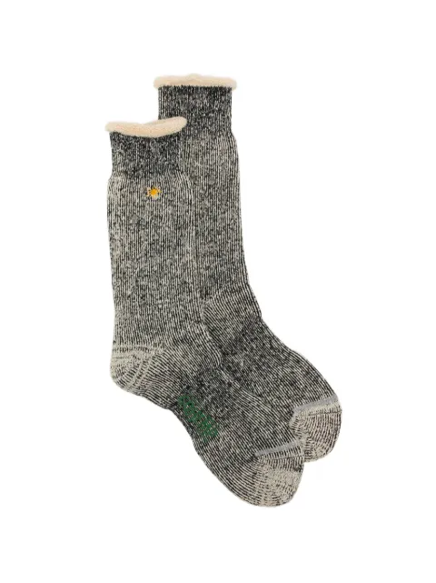 Anonymous Ism x GOHEMP ribbed socks Black 1562190080