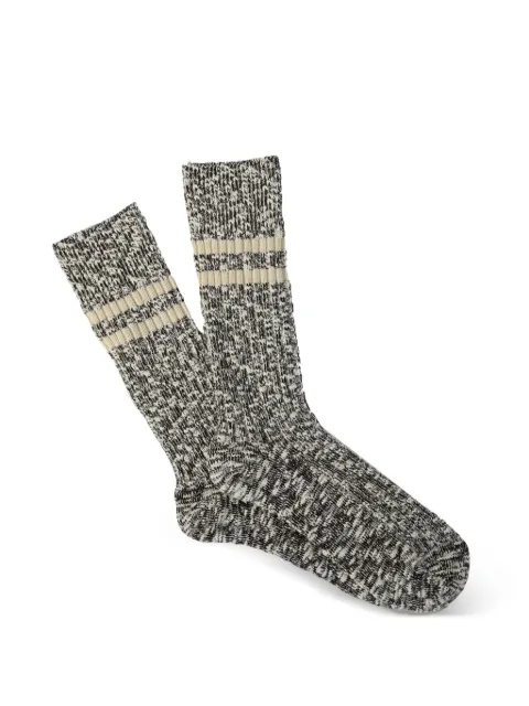Anonymous Ism Lightweight Slub Crew socks Black 8088830070