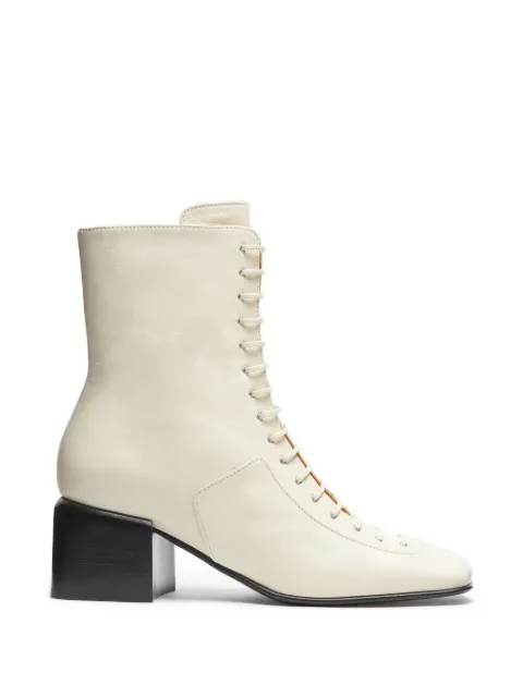 LILI CURIA Jules lace-up ankle boots Neutrals LC315450H1