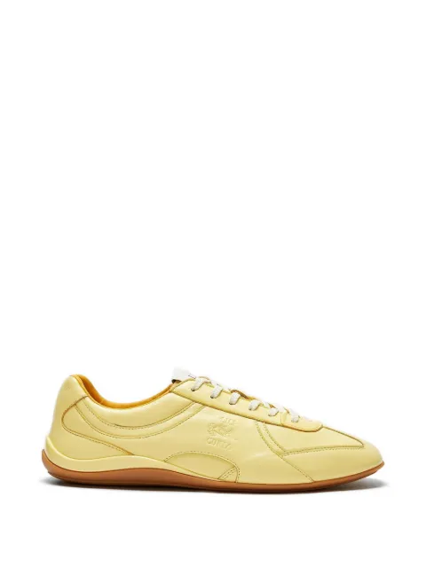 LILI CURIA Zola logo embossed sneakers Yellow LC610250EE