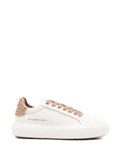 Alexander Smith Soho leather sneakers Neutrals SOW3560TWT