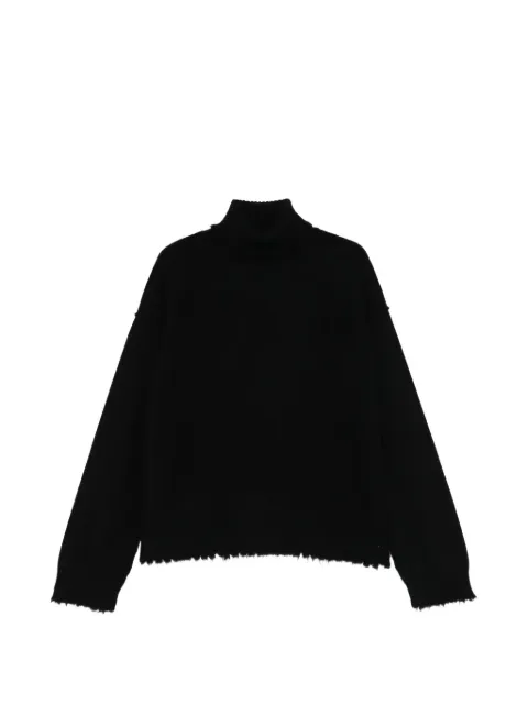 Uma Wang cashmere sweater Black UK7154HIGHUW900BLACK