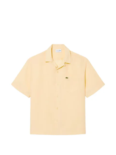 Lacoste pocket short-sleeve shirt Yellow CH2339