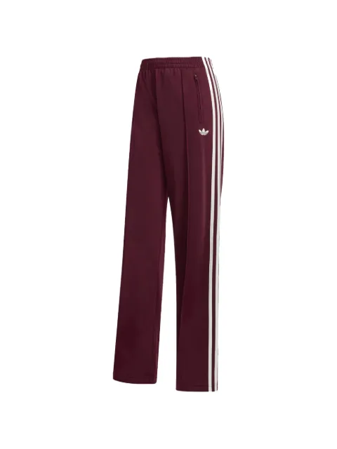 adidas stripe loose trousers Brown KD3659