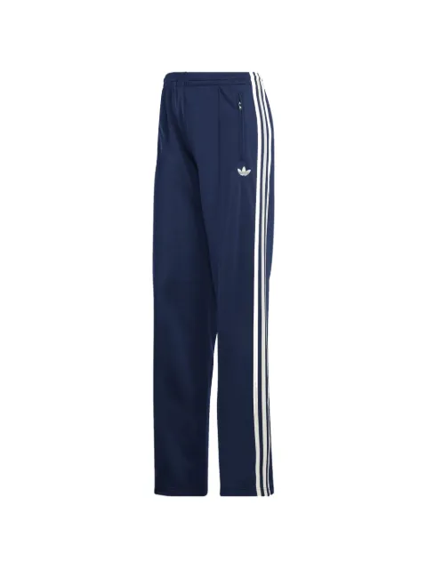 adidas three-stripe loose trousers Blue KC9018
