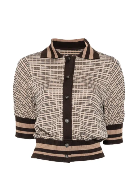 Antonio Marras buttoned polo shirt Neutrals MMGC217