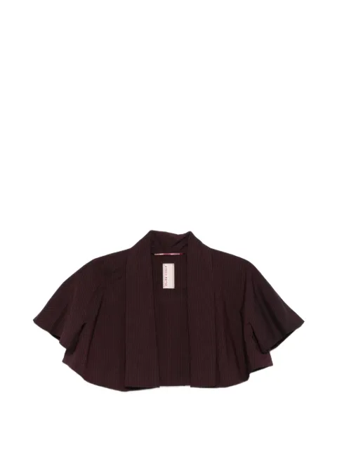 Antonio Marras pinstripe cape Red MGIA453