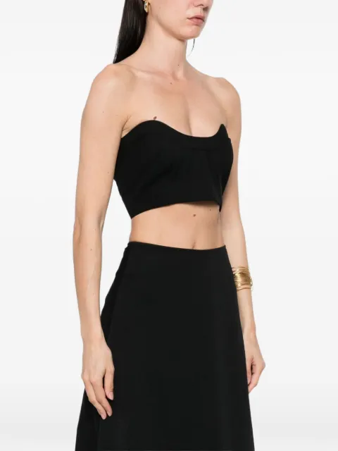 Philosophy Di Lorenzo Serafini cropped top Black A08062124