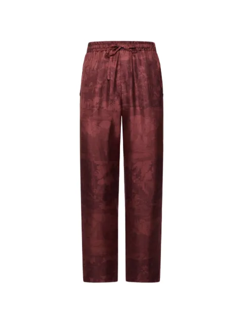 Pierre-Louis Mascia drawstring trousers Red ALOEGUMS10959516067105