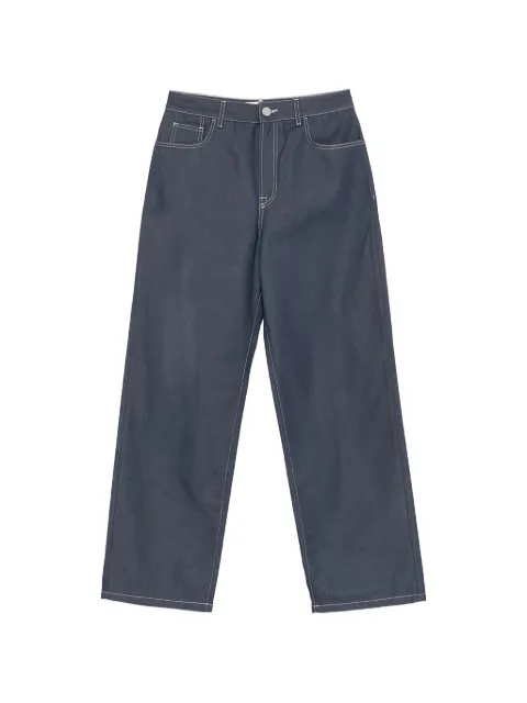 Róhe contrast-stitching jeans Blue 416311E11DENIM