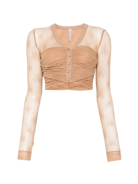 Antonio Marras long-sleeve top Neutrals MMGL276