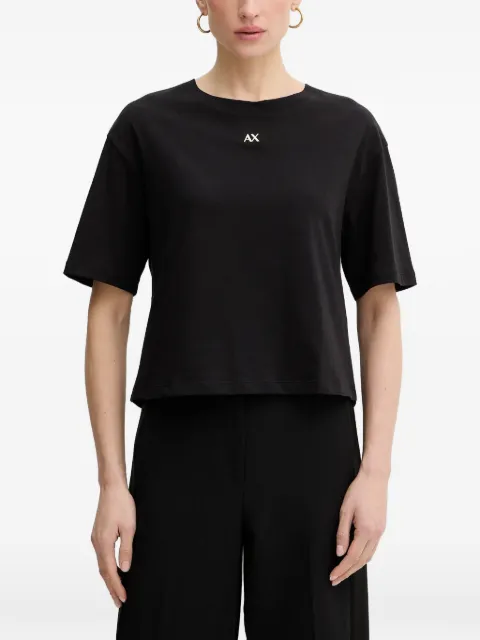 Armani Exchange logo-detail T-shirt Black XW001836AF10356