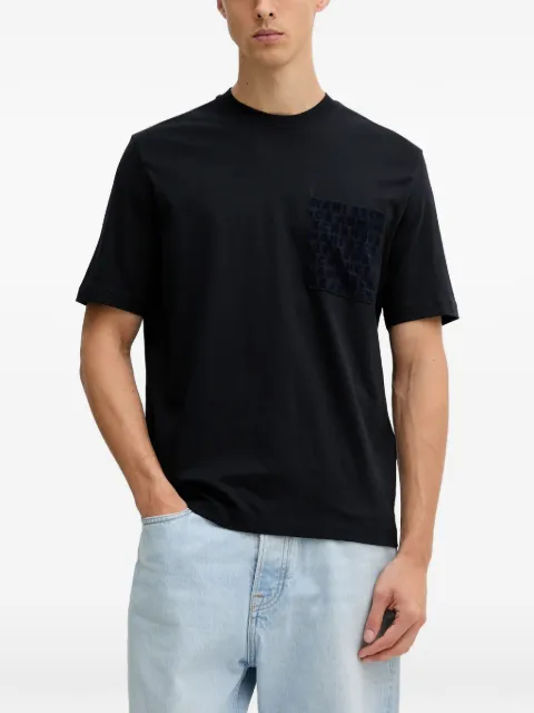 Armani Exchange pocket T-shirt Blue XM001459AF10362