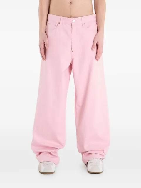 Kenzo wide-leg jeans Pink FG55DP4246M0