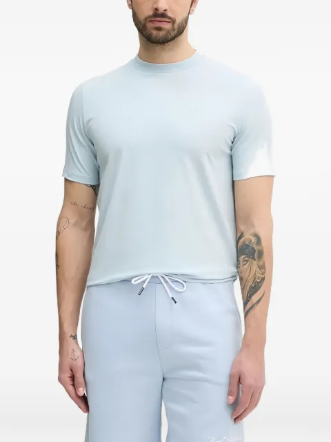 Karl Lagerfeld logo-embroidered T-shirt Blue 755750552221
