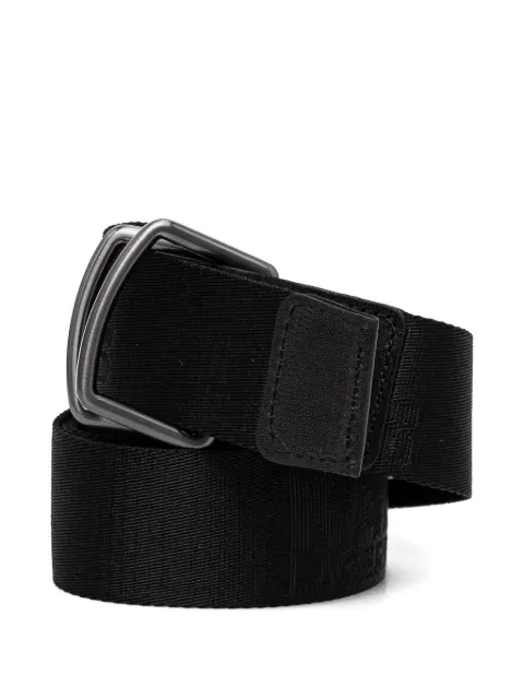 Karl Lagerfeld square buckle belt Black 805300551106