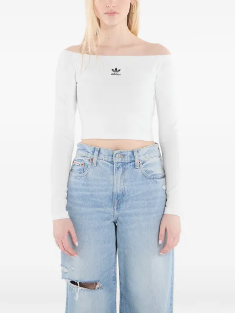 adidas Ess Rib Ls T-shirt White KE3153