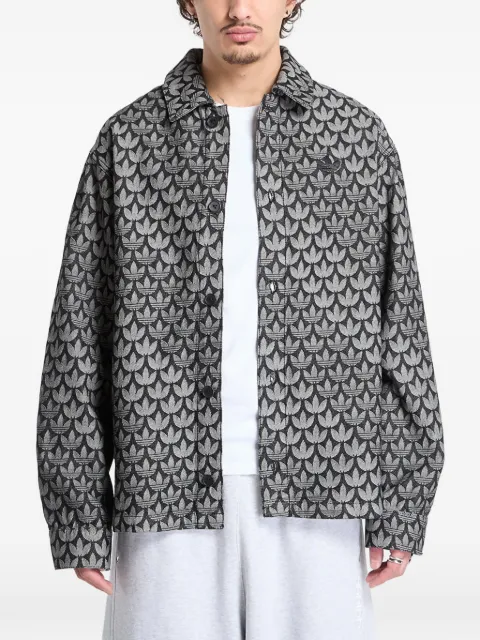 adidas monogram shirt Black KC6379
