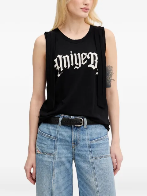 Aniye By cotton tank top Black 185652
