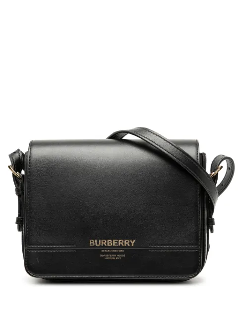 Burberry Pre-Owned 2018-2023 Small Leather Grace crossbody bag Black ACVI5EV5NZAOVMGG