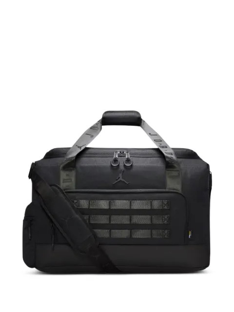 Jordan logo-detail luggage Black MA0932