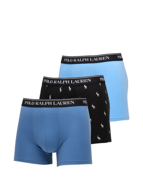 Polo Ralph Lauren logo-waistband boxers (pack of three) Blue 714830300096
