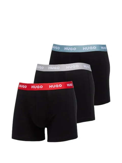 HUGO logo-waistband boxers set (set of three) Black 50532613008