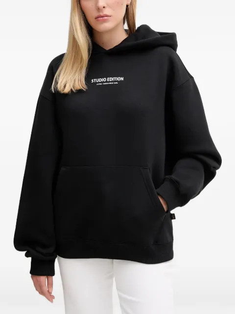 Alpha Industries Studio Edition hoodie Black 156042
