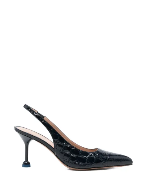Festa Milano Fannys slingback pointed pumps Blue FANNYS