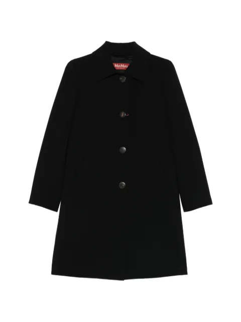 Max Mara tailored knee-length coat Black 2616121015600