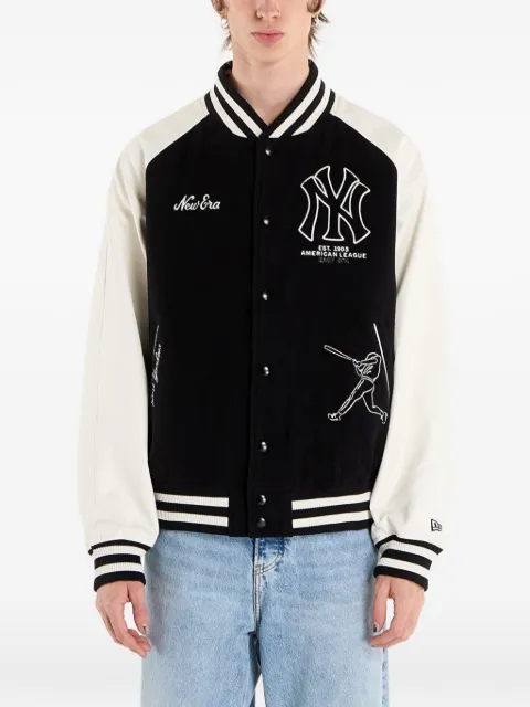 NEW ERA CAP New York Yankees varsity jacket Black 60771573