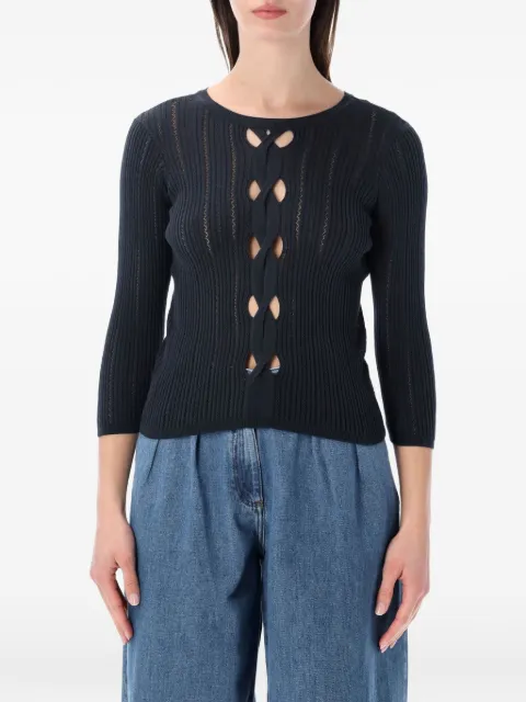 Sessùn Alencar knitted top Green 2620902602267