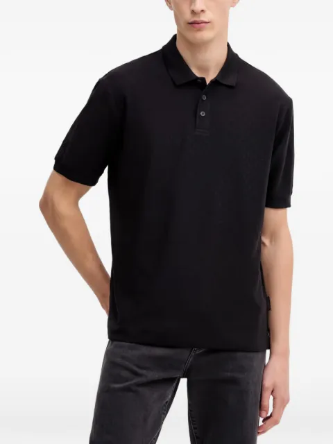 Armani Exchange short-sleeve polo shirt Black XM001882AF10337