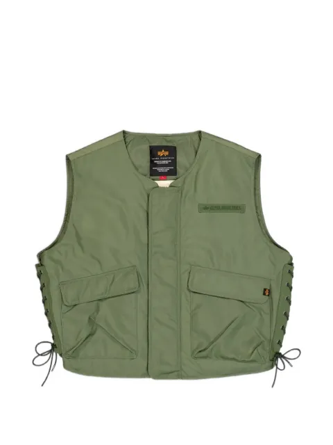 Alpha Industries side-tie vest Green SS266100