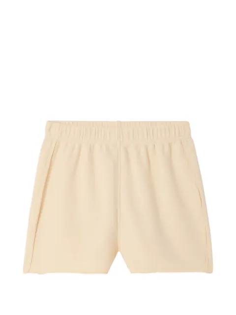 American Vintage Atubay raw-hem mini shorts Neutrals ATU09A