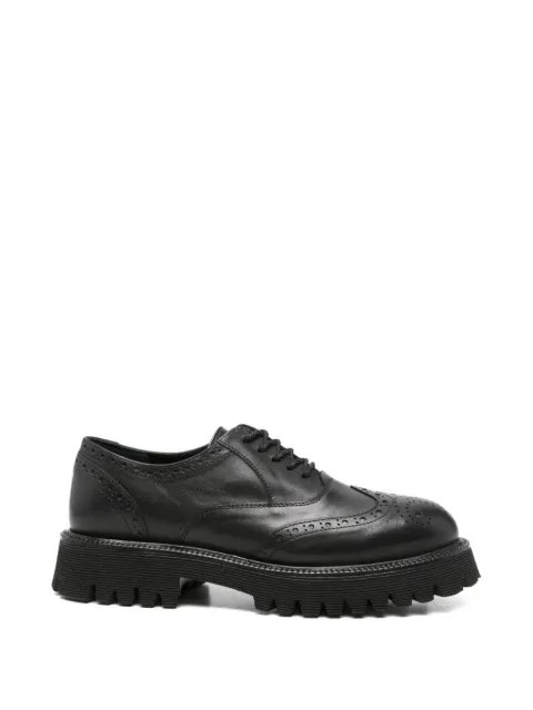 ADRIANNA FERETTI brogue tread-sole Oxford shoes Black 601425202BLA