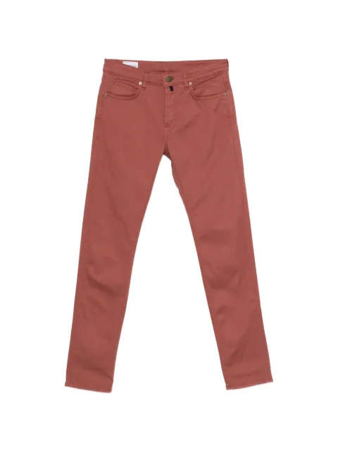 Incotex slim-fit trousers Red BS003LJ0007