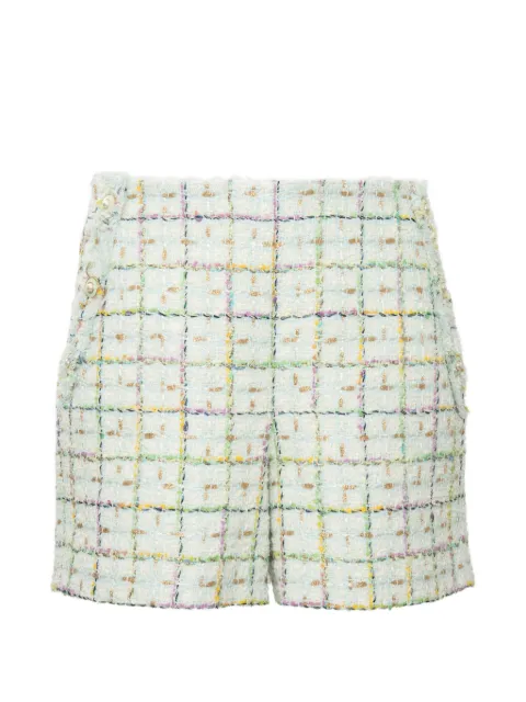 WEILL PARIS pastel tweed shorts Neutrals 143102