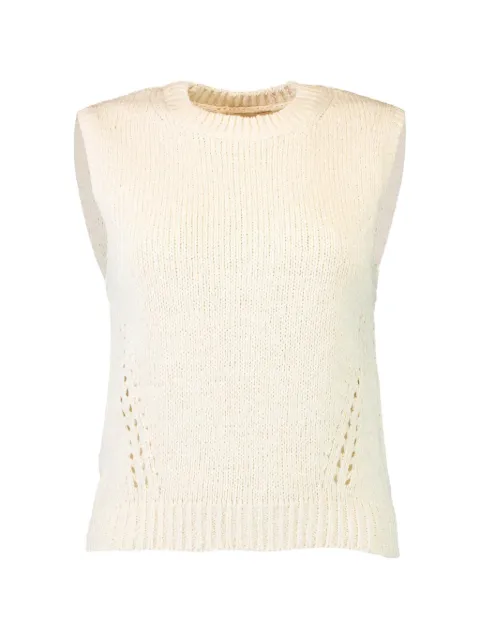 Ulla Johnson Priscilla knitted top Neutrals SP260733CWRIE
