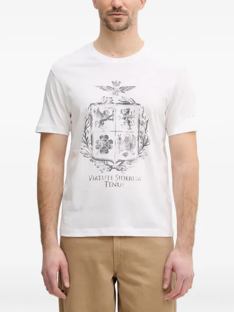 Aeronautica Militare Virtute Siderum Tenus emblem-printed T-shirt White TS2540UJ00727