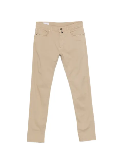 Incotex five-pocket slim-fit trousers Neutrals BS003LJ0007