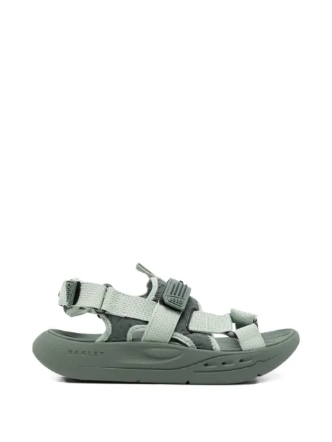 Oakley logo detail studio sandals Green FOF100706