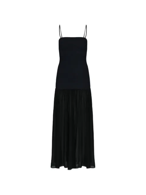 Hunza G crinkle dress Black HYBRIDDRESSACRINKLEGEORGETTE