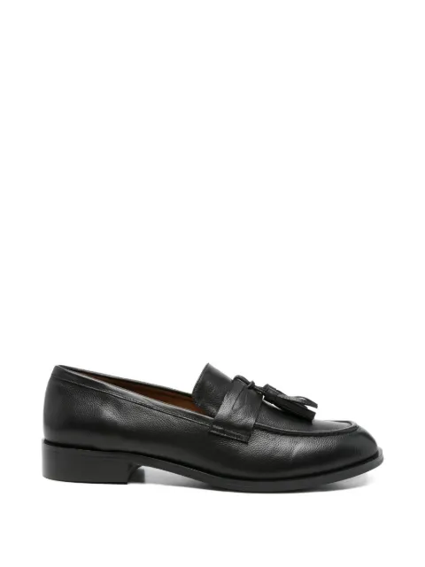 ADRIANNA FERETTI tassel-strap loafers Black 604025205