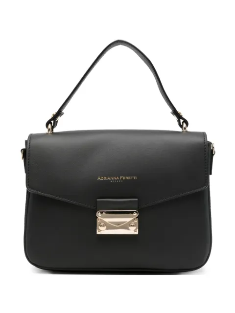 ADRIANNA FERETTI top handle detail tote bag Black 659625200BLA