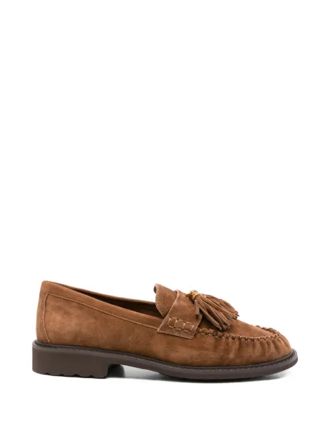 ADRIANNA FERETTI tassel-detail loafers Brown 604025207BL