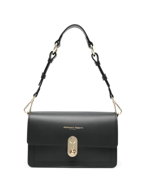 ADRIANNA FERETTI flap-closure shoulder bag Black 659625204BLA