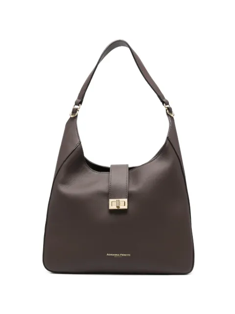 ADRIANNA FERETTI buckle-closure tote bag Brown 659625205BRW